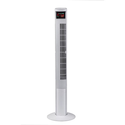 OEM ODM Home Quiet Silent Electric Air Cooling Fan Stand Floor Oscillating White Remote Control Tower Fan