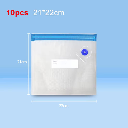 Electric Vacuum Sealer Pump Portable Handheld Vacuum Sealer Pump Rechargeable Sealer Pump with Bpa-Free Vacuum Packaging Bag