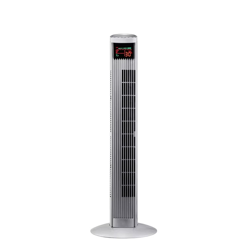 OEM ODM Home Quiet Silent Electric Air Cooling Fan Stand Floor Oscillating White Remote Control Tower Fan