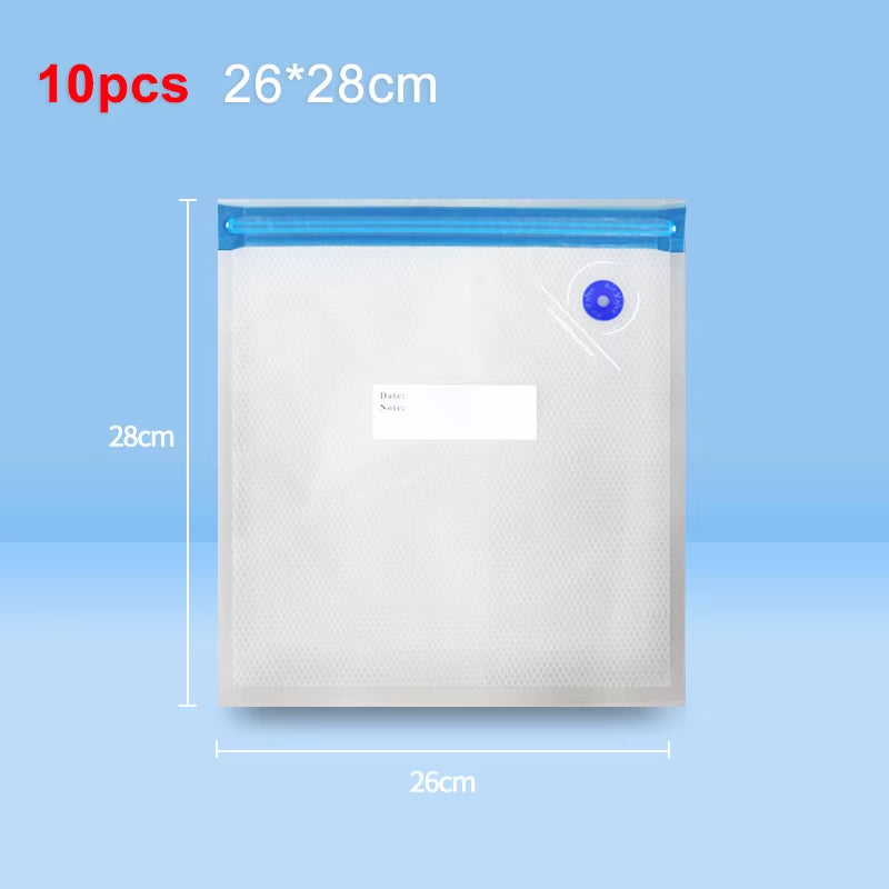 Electric Vacuum Sealer Pump Portable Handheld Vacuum Sealer Pump Rechargeable Sealer Pump with Bpa-Free Vacuum Packaging Bag