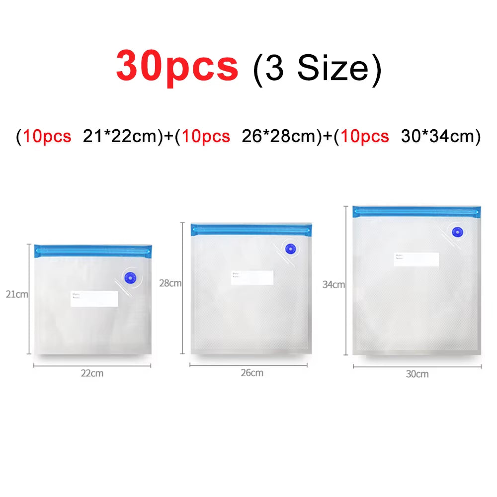 Electric Vacuum Sealer Pump Portable Handheld Vacuum Sealer Pump Rechargeable Sealer Pump with Bpa-Free Vacuum Packaging Bag