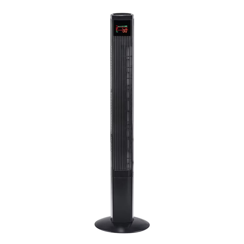 OEM ODM Home Quiet Silent Electric Air Cooling Fan Stand Floor Oscillating White Remote Control Tower Fan