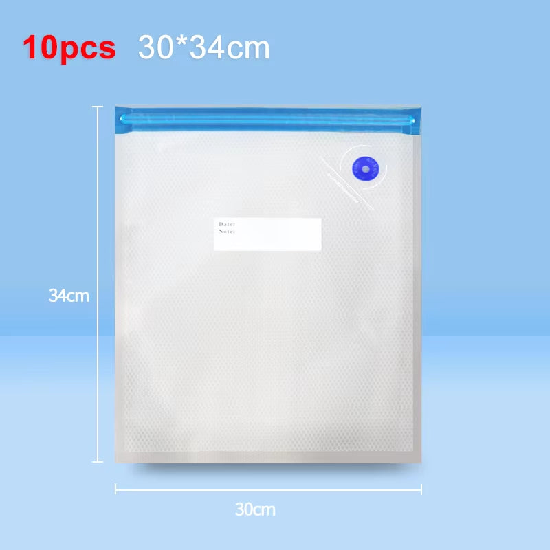 Electric Vacuum Sealer Pump Portable Handheld Vacuum Sealer Pump Rechargeable Sealer Pump with Bpa-Free Vacuum Packaging Bag